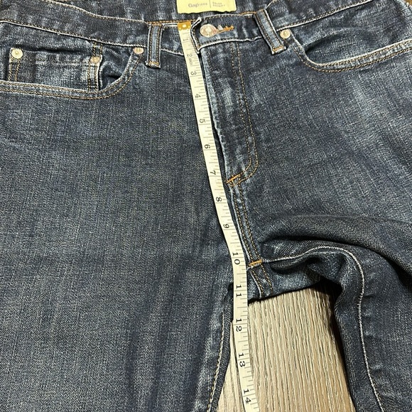 GAP Men’s Stretch 5 Pocket Blue Jeans, Skinny Fit, Size 30 x 30 - Picture 14 of 15